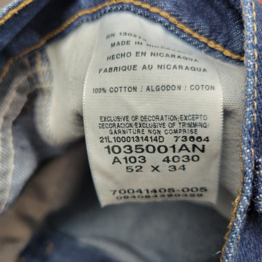 Wrangler Jeans Mens 52x34 Relaxed Fit Cowboy Western Rodeo Ranch Hands Country - Picture 11 of 11
